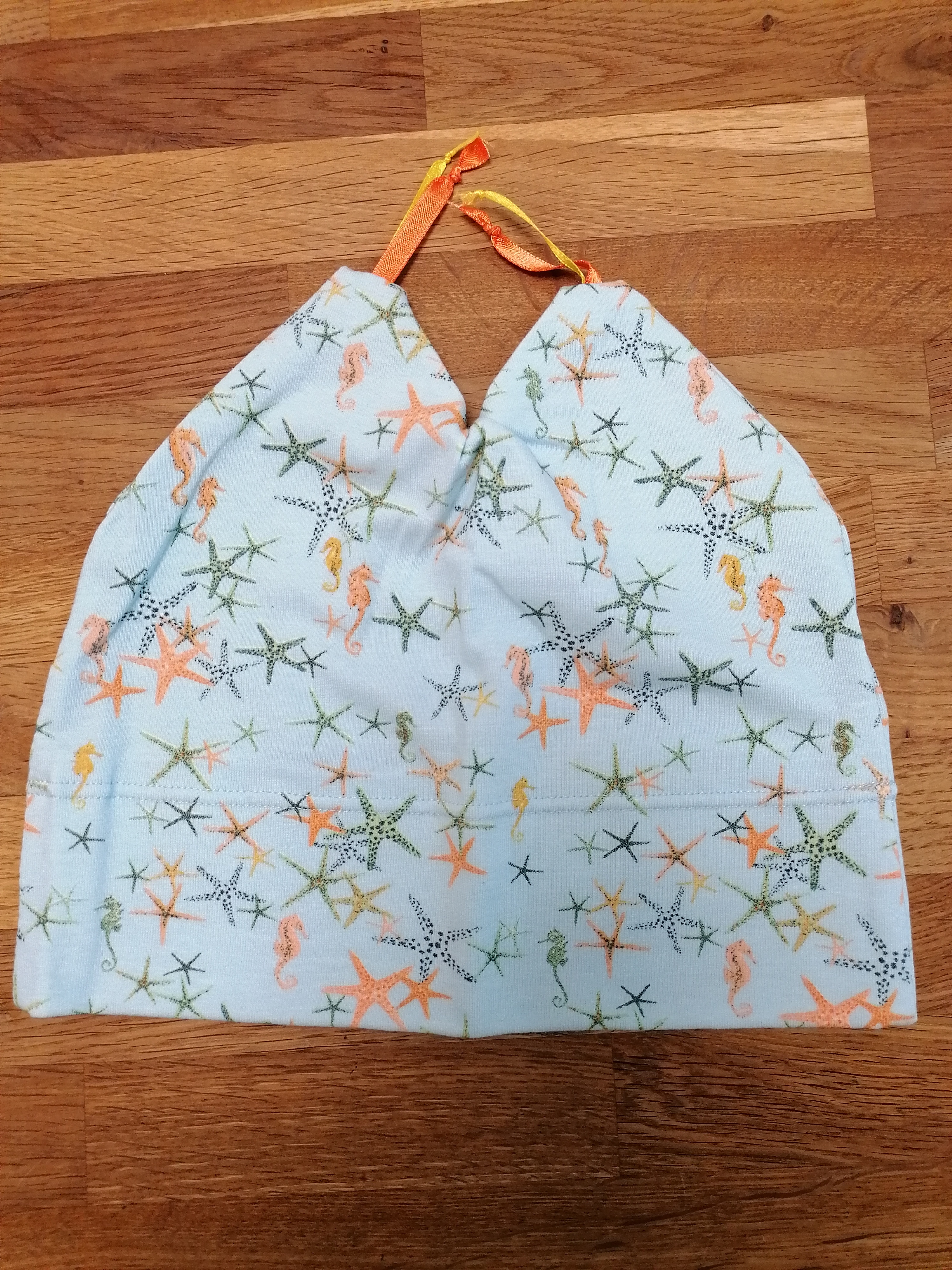 Kindermütze Seestern Seepferdchen